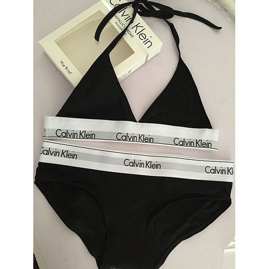 Conjunto Sujetador y Slip Calvin Klein Mujer Blanco